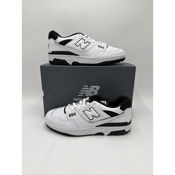 New Balance 550 Shoes White/blackMen's 10 NWB